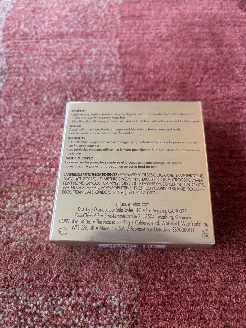 New - Stila Heaven's Hue Highlighter - 'Opulence' - Full Size